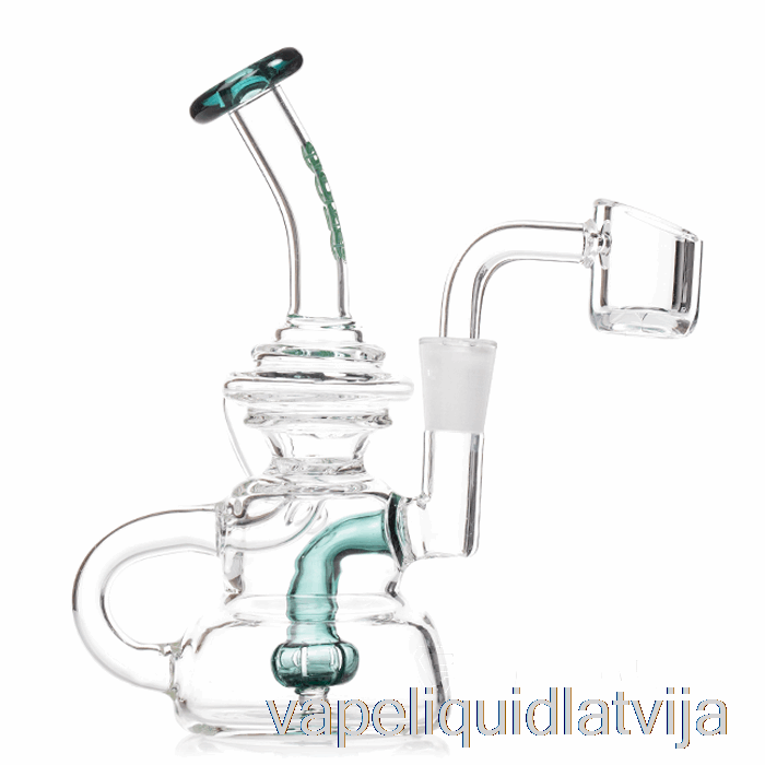 Ooze Flood Mini Dab Rig Okeāna Zaļš (dzidrs / Zilganzaļš) Vape šķidrums